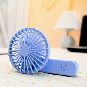 Portable Handheld <b>Mini</b> <b>Fan</b> Foldable Rechargeable <b>Usb</b> Charging 5V DC Motor Button Control Travel Pocket <b>Fan</b> - Product Image 4