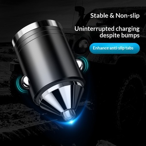 Cargador de <span class=keywords><strong>Coche</strong></span> Invisible de 100W con Doble Puerto, Adaptador de Encendedor de Cigarrillos con Carga Súper Rápida Oculta, Cargador Universal para Teléfono Móvil - Product Image 1