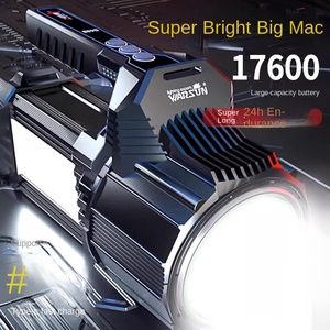 Warsun Xách Tay Ultra-Sáng Công Suất Cao LED Tìm Kiếm Ánh Sáng Độ Bền Dài Công Suất Lớn Sạc Ánh Sáng Mạnh Mẽ IP65 - Product Image 3