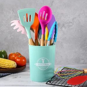 12 Pieces Set Cooking Kitchen Utensil Set Kitchenware Bakeware Kitchen Accessories Food Grade Silicone 50 Sets 960g