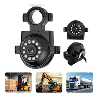 Caméra de recul infrarouge pour vision nocturne latérale arrière de remorque, pour camion lourd, DC 9V-36V, étanche IP68, aide au recul