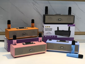 Altavoz Amplificado KBQ-2209, Altavoz Inalámbrico con Bajos Potentes, Altavoz de Karaoke con Micrófono Inalámbrico para Fiestas Familiares de Karaoke - Product Image 4