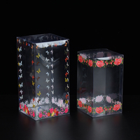 Boîte de présentation personnalisée en plastique transparent PVC PET recyclable de qualité supérieure pour emballages cadeaux de la Saint-Valentin et rangement de jouets