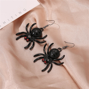Trendz europeo y americano pendientes de araña animal de club nocturno gótico Halloween regalo pendientes - Product Image 4