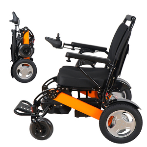 Équipement pour handicapés pliant le <span class=keywords><strong>fauteuil</strong></span> roulant <span class=keywords><strong>électrique</strong></span> en aluminium pour les personnes handicapées - Product Image 5