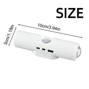 Lampe murale intelligente à dégradé de couleurs, rechargeable, avec détecteur de mouvement, RGB, lumière d'ambiance nocturne changeante de couleur, décoration d'ambiance pour chambre à coucher - Product Image 6