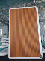Plateforme gonflable de 20 cm d'épaisseur, ponton flottant pour yacht, ponton flottant, tapis de bain pour divertissements aquatiques