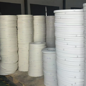 Factory Hot Sales of 0.4*22 White/Beige/<strong>Black</strong>/Wood Grain PVC <strong>Edge</strong> Banding Strips Suitable for <strong>Edge</strong> Banding of Furniture Panels - Product Image 2