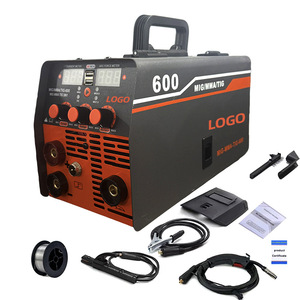 Soldadora <span class=keywords><strong>MIG</strong></span> sin Gas Transfronteriza 110V/220V Estándares US/EU, Máquina de Soldar Inverter Multifuncional TIG/<span class=keywords><strong>MIG</strong></span>/MMA, Modelo para Acero - Product Image 1