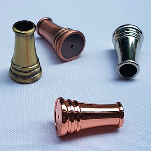 Mini <span class=keywords><strong>metallo</strong></span> solido <span class=keywords><strong>Vintage</strong></span> rotondo inserzione Stand da scrivania Top piuma penna penna supporto per penna piuma - Product Image 4