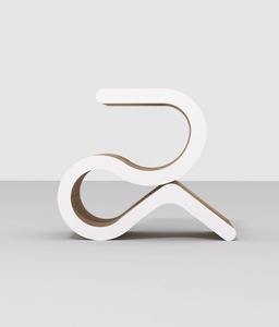Cuccia per Gatti Moderna Minimalista all'Ingrosso, Tiragraffi a R-Curve in Cartone Ondulato, Letto per Gatti <span class=keywords><strong>di</strong></span> Design, Mobili per Animali Domestici per Gatti <span class=keywords><strong>di</strong></span> Taglia Grande, MOQ Basso - Product Image 1