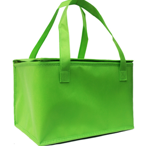 <span class=keywords><strong>Bolsa</strong></span> isotérmica de comestibles con logotipo impreso personalizado a precio barato, <span class=keywords><strong>bolsa</strong></span> térmica aislada no tejida para alimentos <span class=keywords><strong>congelados</strong></span> - Product Image 2