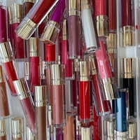 Bâtons à Lèvres avec Logo Personnalisé OEM Rouge à Lèvres Liquide Mat Sans Cruauté Végétal Imperméable en Ingrédient Minéral Nude Marque Privée