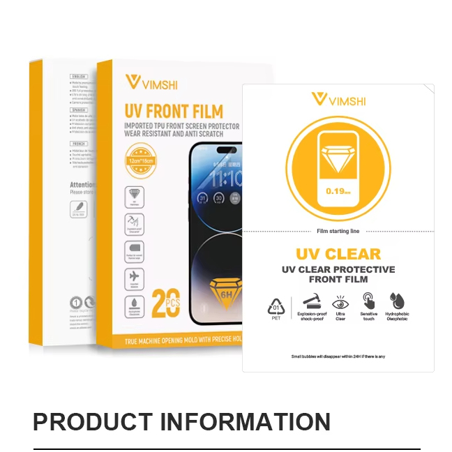 Vimshi HD Clear Crystal TPU Hydrogel