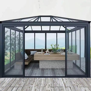 غرف شمسية تجارية من الألمنيوم من أورينت، بيوت زجاجية، أغطية فناء خارجية، غرفة شمسية قائمة بذاتها، حديقة شتوية، مستودع، فيلا، زجاج منخفض الانبعاثية - Product Image 1