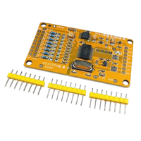 Versi yang Ditingkatkan ADS1256 24 Bit ADC 8 Saluran Modul AD Akuisisi Data ADC Presisi Tinggi