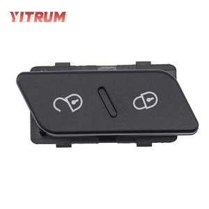 YITRUM สวิตช์ล็อคกลาง 1K0962125B สำหรับโฟล์คสวาเก้น พาสสาทวัสดุ ABS ตัวกระตุ้นล็อคประตู - Product Image 2