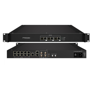 Utarlink 3 /SFP + 2 + 10 FE cổng dữ liệu đầu vào đa-chế độ IP modulator hỗ trợ ISDB-T/DVB-T/DVB-C RF đầu ra tùy chọn kim loại - Product Image 5