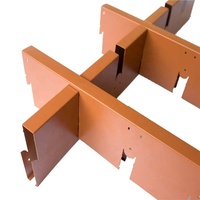 Rejilla de Techo de Aluminio de Celda Abierta para Interiores, Rejilla de Techo para Restaurante, Tienda, Garaje, Cobertizo, Techo Falso