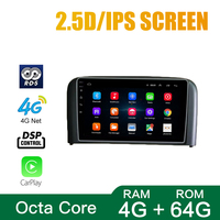 Autoradio pour Volvo S80 2001-2006 2Din Android Octa Core Stéréo de voiture Lecteur DVD GPS Navigation Multimédia Android Auto Carplay