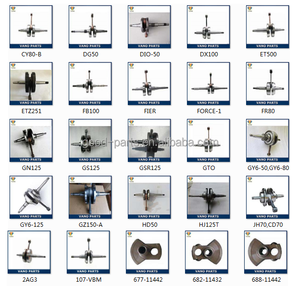 WANOU <span class=keywords><strong>Derbi</strong></span> Senda 50cc STD Racing Scooter Course Vilebrequin de moto poli - Product Image 5