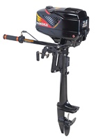 Hangkai 2 Temps 3.5hp 3.6hp moteur Hors-Bord Pièces De Rechange Hélice En Aluminium