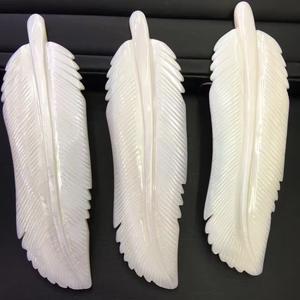 YZ สีที่แตกต่างกันใบแกะสลักแม่ของเปลือกหอยมุกธรรมชาติหินเปลือกหอยทะเล - Product Image 2