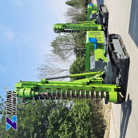 Pileuse diesel pour l'installation de poteaux de signalisation routière
