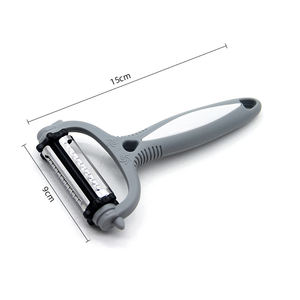 Pelador de Verduras Multifuncional C154, Rotatorio 360 Grados, Cortador de Melón, Rallador, Utensilio de Cocina para Patatas, Venta al Por Mayor - Product Image 5