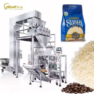 Sachet préformé à remplissage et scellage automatique avec fonction de vide pour café en grains, riz et autres produits, pour emballage et conditionnement - Product Image 1