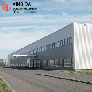 מודרני שתי קומות 1 שנה אחריות-תוצרת סין טרומית מבנה מחסן תעשייתי בניין מחסן תעשייתי - Product Image 1