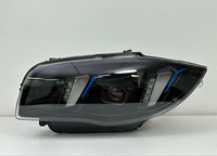 Ensemble de phares à LED YX de haute qualité 12V 6000K à double couleur DRL pour BMW Série 1 E87 2004-2011