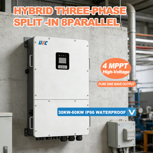 IP65/IP66 30000วัตต์รุ่น US เปิด/ปิดกริดไฮบริดแยกสามเฟส150V/300V 4MPPT 120V/208V 460V/480V อัจฉริยะ - Product Image 1