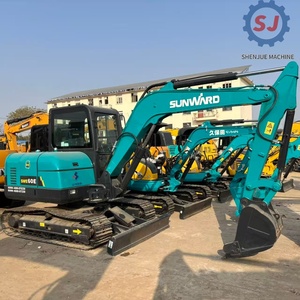 Miniexcavadora Hidráulica Usada Sunward 60 y 60E 70 en Buen Estado a la Venta y Miniexcavadora Usada de Bajo Precio - Product Image 2