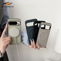 Étui de téléphone portable en cuir PU de luxe pour Google Pixel 10 9 Pro XL 8 7 6 Pro 8A 7A, coque magnétique antichoc en TPU souple