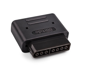 Original 8BitDo 83BA Black Retro Receiver Compatible with SNES SFC Classic Mini Wireless Gamepad <b>Adapter</b> <b>Plug</b> and Play - Product Image 5