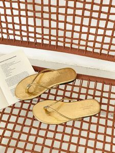 Korean Style <b>Silver</b> Thin Strap <b>Flip</b> <b>Flops</b> Women Soft Sole Anti Slip Beach Seaside Slippers Summer Outdoor Sandals - Product Image 5