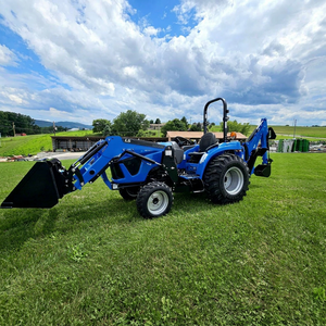 Mini 20HP 4WD LS Backhoe Loader Front Loader & Tractor for Engine 3-Year Warranty Versatile Lawn Mower Farm Low Price - Product Image 1