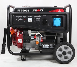 Senci Máy phát điện biến tần mở khung 2kw 3KW 5KW 6KW 7KVA nhỏ xách tay máy phát điện xăng cho nhà - Product Image 2