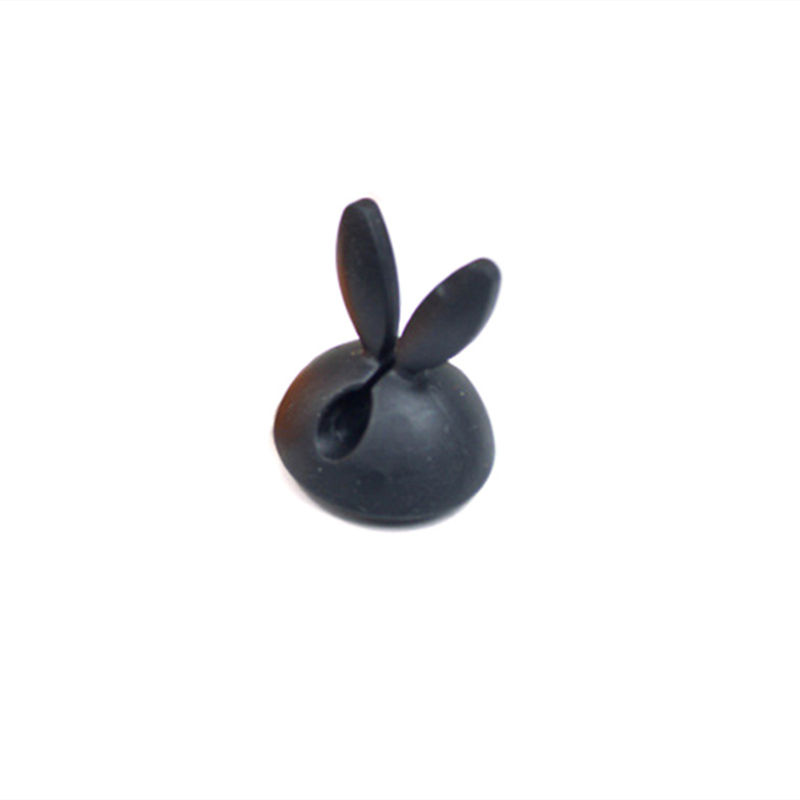 Фиксатор для кабеля в виде кролика, силиконовый фиксатор для кабеля, устройство для обмотки наушников, кабель для передачи данных, триммер, Пряжка для провода