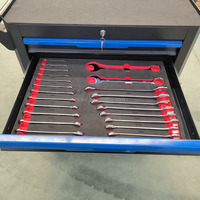 Armoire à outils roulante OEM à 7 tiroirs, ensemble d'outils automobiles de 333 pièces, roues robustes de 5 pouces pour atelier de réparation automobile et garage à domicile
