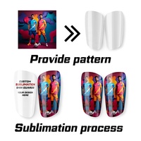Protège-tibias de Football en Plastique, Protections de Jambe pour Enfants et Adultes, Équipement de Protection, Protège-tibias avec Logo Personnalisé