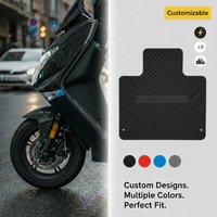 Vente en gros d'usine, repose-pieds en silicone imperméables et antidérapants pour moto électrique, épaissis et résistants à l'usure