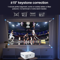 Équipements de présentation EASIPRO, projecteur portable, mini projecteur, projecteurs Android, vidéo portable, projecteur 4K