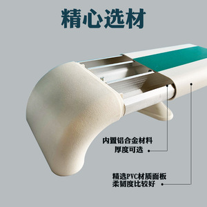 Barandillas de Gran Reputación, 140 cm, de Aleación de Aluminio y PVC, Anticolisión, para Pasillos de Hospital y Escaleras - Product Image 4