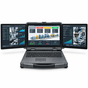 Laptop Industrial Resistente de 15.6 Pulgadas, Core i9-13900HK, RTX 3070, 16GB, Triple Pantalla, Estación de Trabajo Portátil, Clasificación IP65, Venta al Por Mayor - Product Image 1