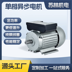 Moteur asynchrone à double condensateur YL norme nationale, monophasé, 2800-1400 tr/min, montage sur pied pour équipement mécanique - Product Image 5