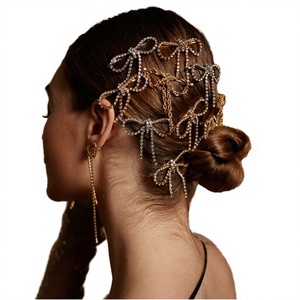Accessoires capillaires créatifs en métal ajouré pour enfants, vente en gros, épingles à cheveux en cristal, pinces à cheveux YUSE, cadeau tendance - Product Image 3