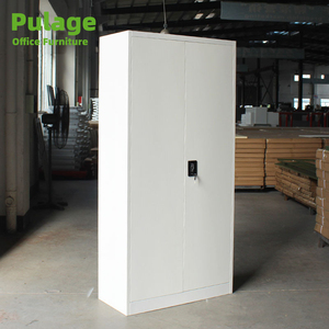 Tủ kim loại có thể khóa để sử dụng văn phòng với hệ thống kệ 5 tầng có thể điều chỉnh - Product Image 3