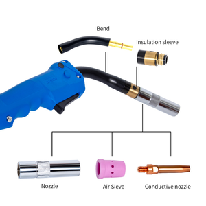 Pistolet de soudage <span class=keywords><strong>Tig</strong></span>/Mig multifonctionnel industriel <span class=keywords><strong>OTC</strong></span> 350A 220V nouvelle torche CO2 à gaz 3.0/4.0/5.0m torche de soudage à l'air <span class=keywords><strong>Tig</strong></span>/Mig soudage - Product Image 3